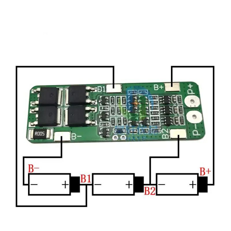 MẠCH BẢO VỆ PIN 3S-12.6V XẢ 20A CHO PIN LI-ION 3.7V