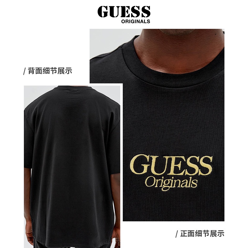 Áo Thun Nam Ngắn Tay In LOGO Guess Phong Cách Mới