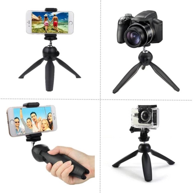 GẬY 3 CHÂN KIÊM GẬY TỰ SƯỚNG VÀ TRIPOD YT228 MINI ĐA NĂNG