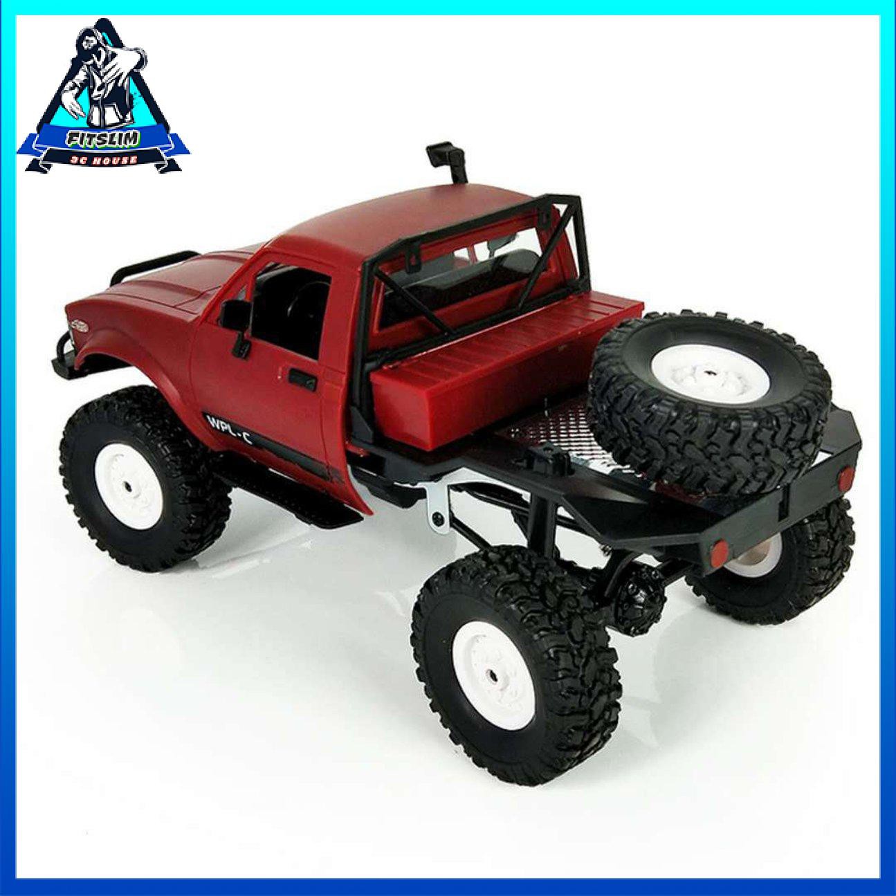 1:16 WPL C14 Scale 2.4G Mini Off-road RC Bán xe tải RTR Kids Climb Truck Toy