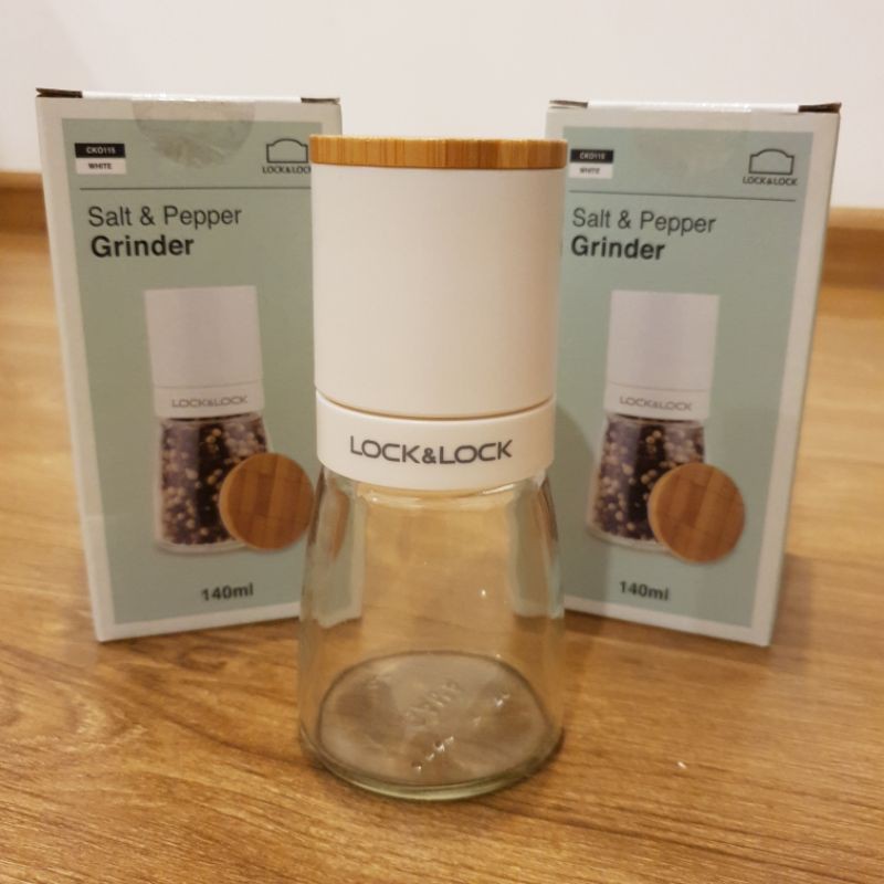 máy say tiêu đen bình thủy tinh lock and lock