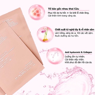 Combo 5 miếng mặt nạ nhau thai cừu Nhật Bản