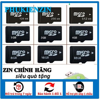 Thẻ nhớ điện thoại 64G/32G/16G/8G/4G/2G micro sd class 10 U3, cho camera, máy ảnh  - Bh 2 năm lỗi 1 đổi 1