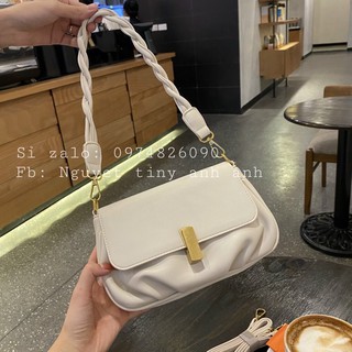 Túi kẹp nách quai xoắn + dây đeo chéo