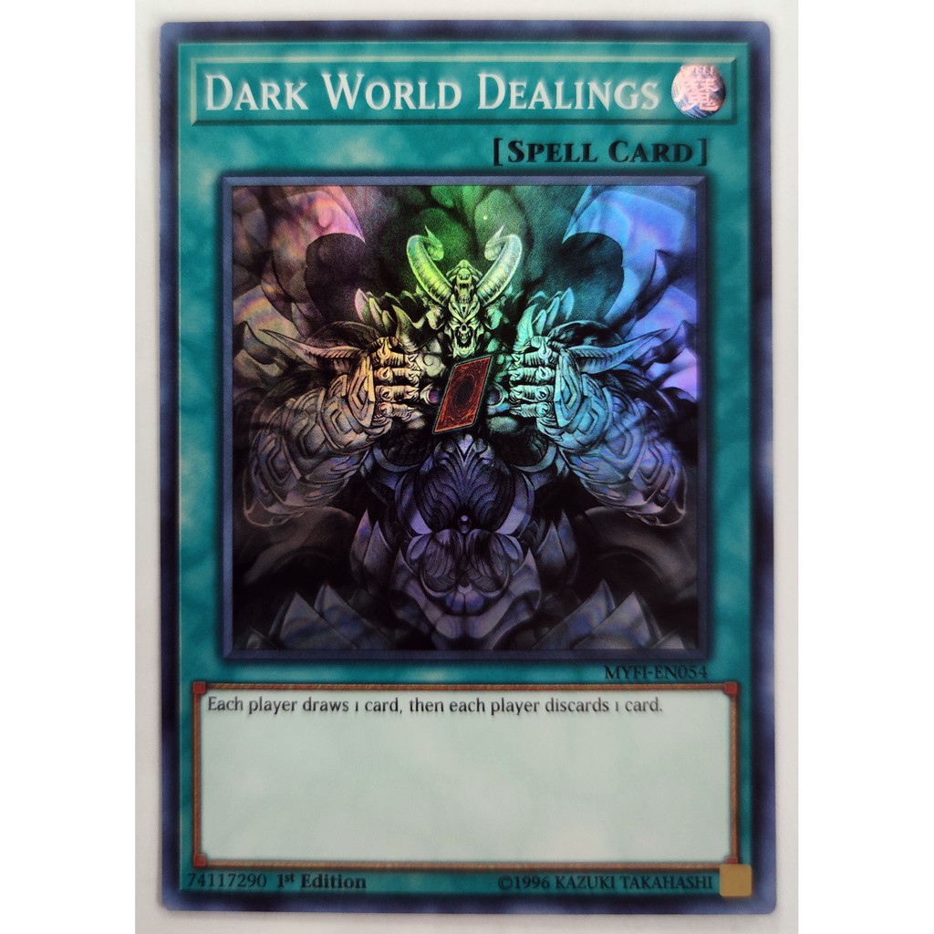 [Thẻ Yugioh] Dark World Dealings |EN| Super Rare (GX)