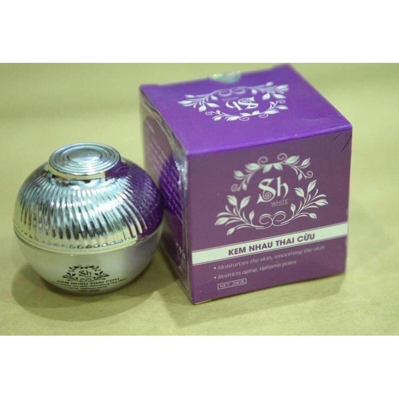 Kem face Nhau thai cừu SH White