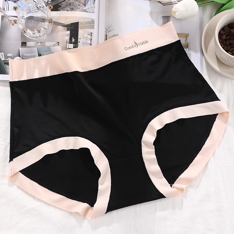 Quần lót ZXYOUPING vải lụa lạnh không đường may chất lượng cao size lớn XL-3XL