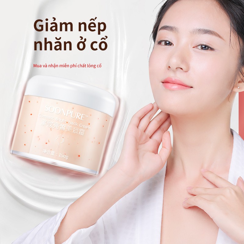 Kem Dưỡng Da Vùng Cổ SOON PURE Làm Căng Mịn Và Sáng Da 150ml