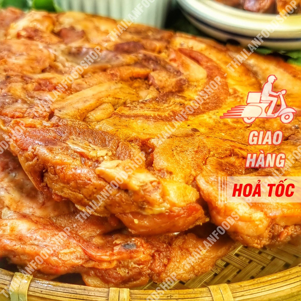 Tóp Mỡ Chấm Mắm Me (Kèm Sốt Mắm Me Kẹo &amp; Tương Ớt) Siêu Tiện Lợi Và Thơm Ngon - Túi 300Gr