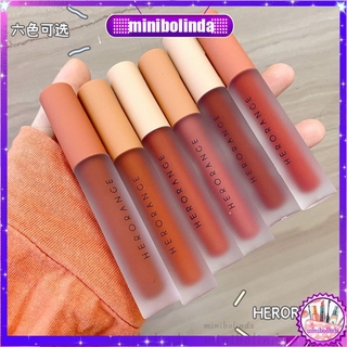 Son Kem Lì Herorange Siêu Xinh Chất Mềm Và Mịn Môi