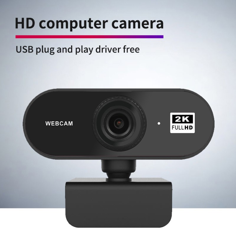Webcam Độ Phân Giải Hd 2k Hd Kèm Mic Cho Máy Tính | BigBuy360 - bigbuy360.vn