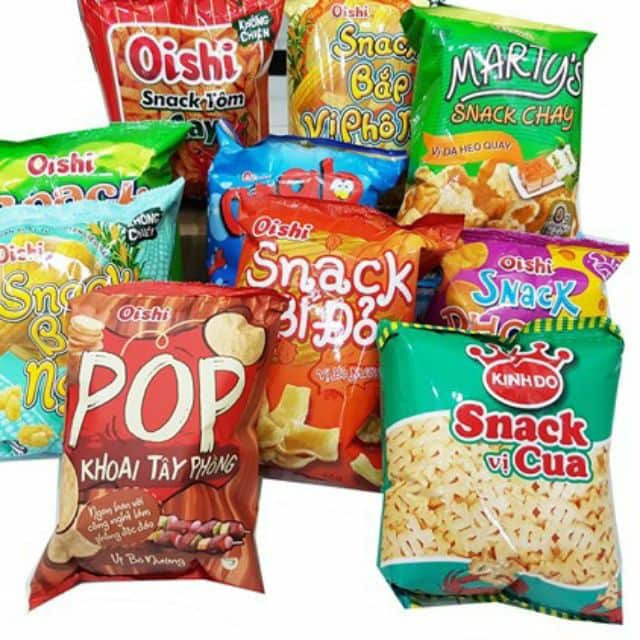 Những vị snack Oishi ngon khó cưỡng | Shopee Việt Nam
