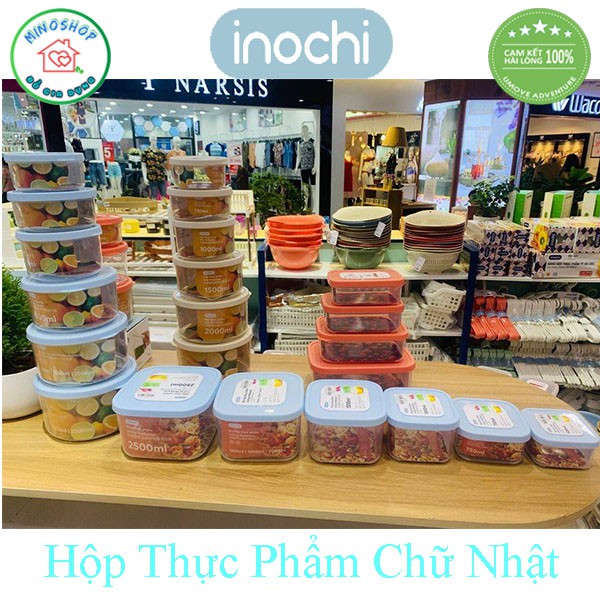 [6 Size] Hộp Đựng Thực Phẩm Nhựa Chữ Nhật Hokkaido Cao Cấp, Hộp Nhựa Đựng Thức Ăn Tủ Lạnh