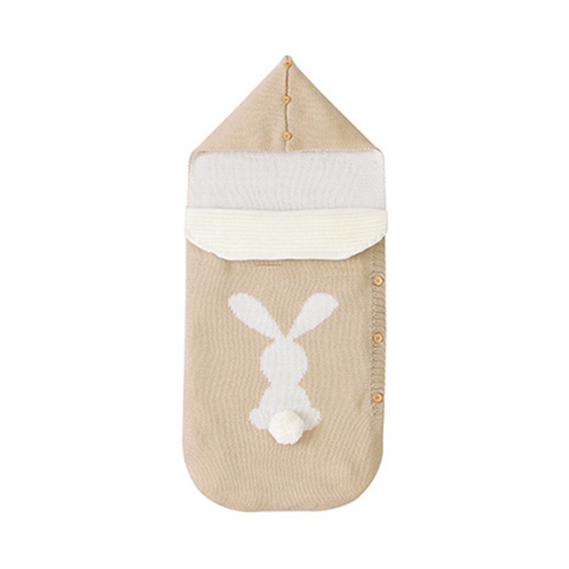 Túi Ngủ Dệt Kim Giữ Ấm Chân Gắn Xe Đẩy Em Bé