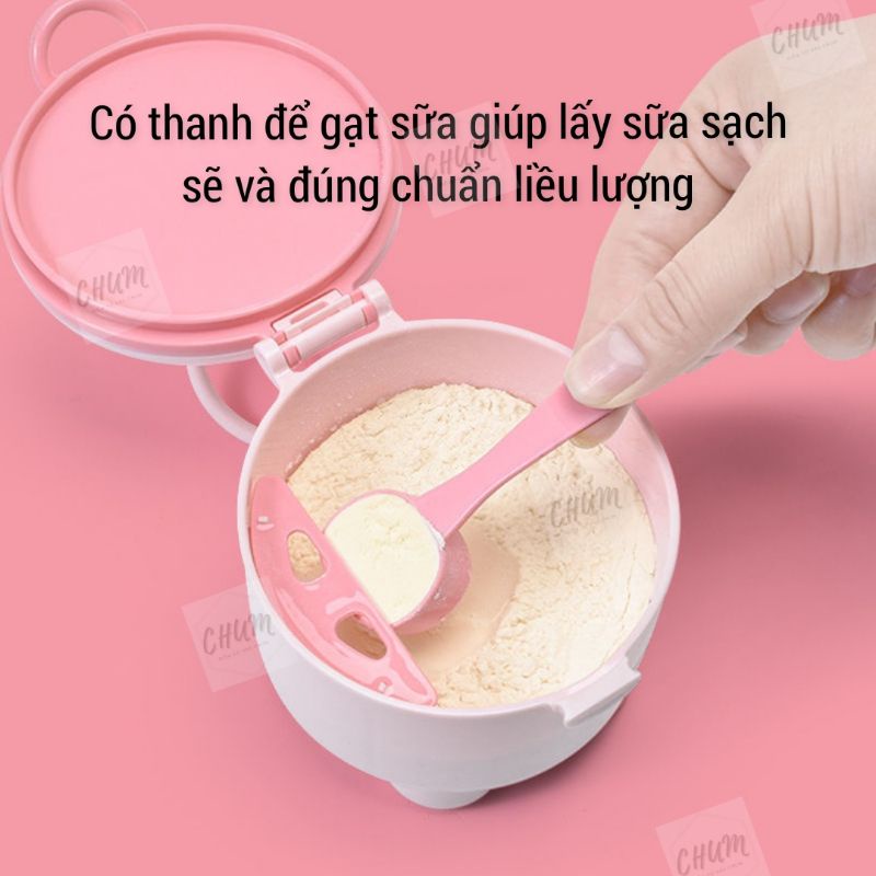 Hộp đựng sữa , hộp chia sữa, đồ ăn cho bé mang ra ngoài C2