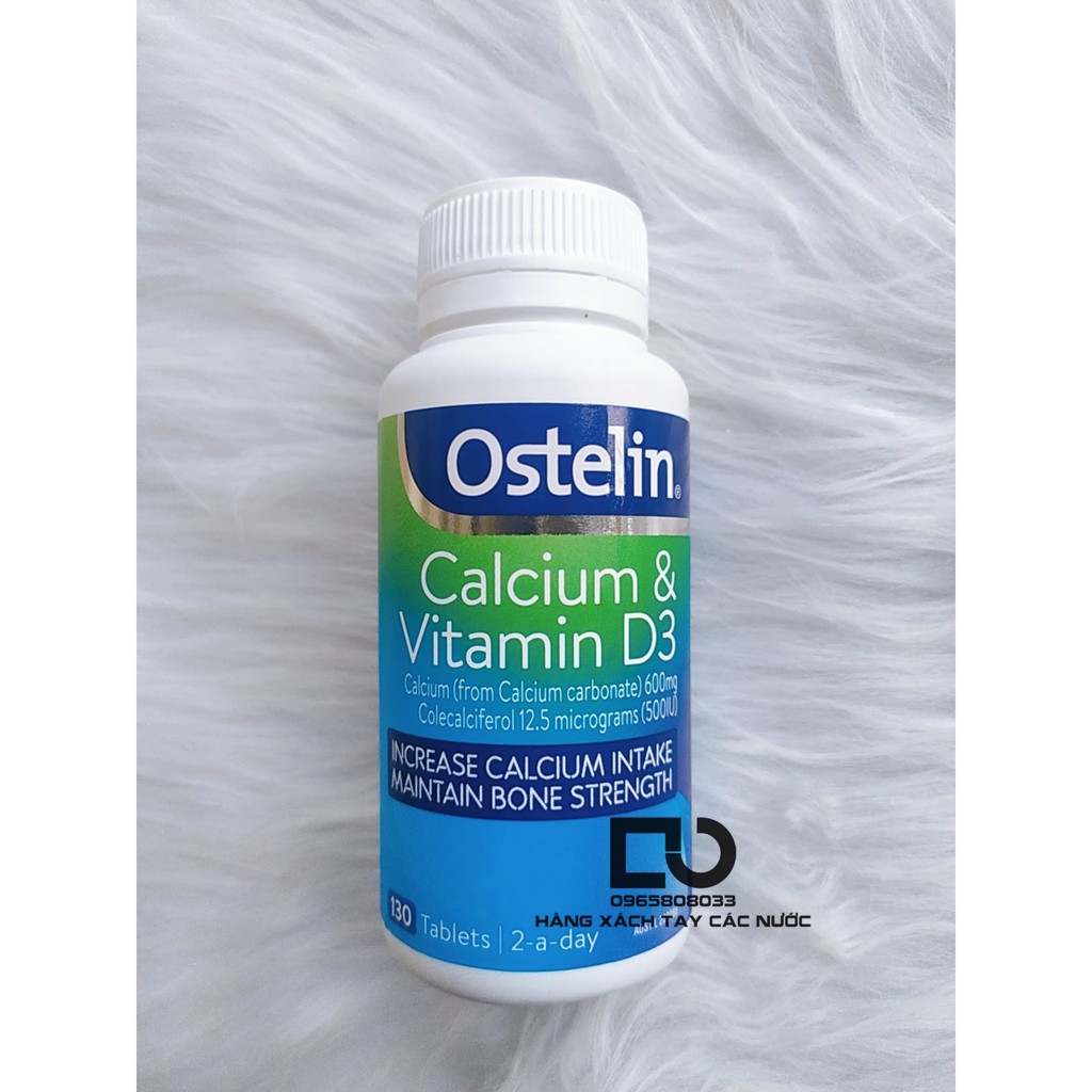 Ostelin canxi & VitaminD 130 viên