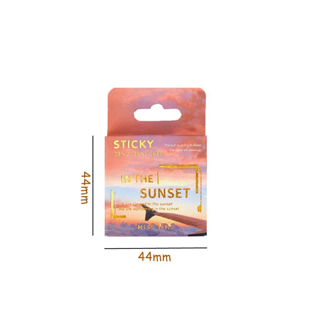 Bộ 46 Sticker Trang Trí Sổ Tay Xinh Xắn