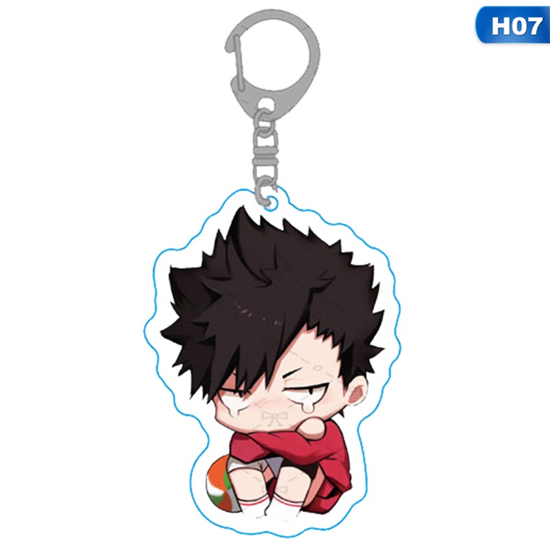 Móc khóa acrylic hình nhân vật anime Haikyuu
