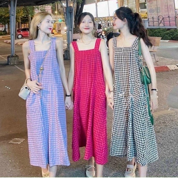 Shop Bầu Xinh [HÀNG THIẾT KẾ] Váy bầu công sở, đầm bầu thiết kế dáng suông chất lụa hàn châu freesize tới 70kg - Tổng kh
