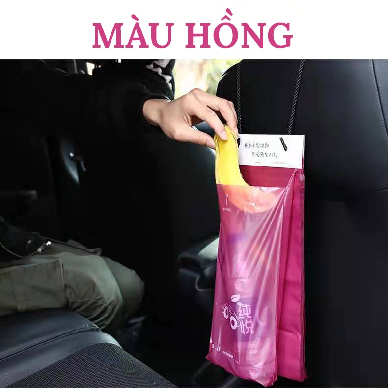 Túi Đựng Rác Trên Ô Tô, Và Túi Dự Phòng Khi Nôn Trên Xe -  Combo 50 Túi CARZONE.TOP
