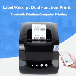 Máy in tem mã vạch XPRINTER XP-365B  in nhiệt trực tiếp lên giấy decal, hỗ trợ in trên máy tính và từ điện thoại