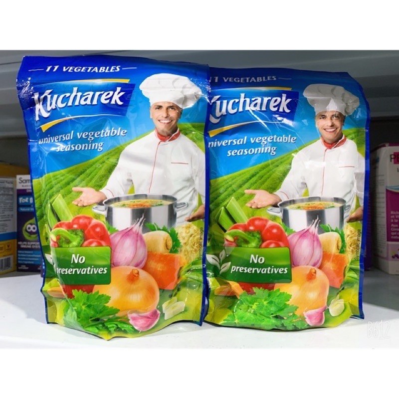 HẠT NÊM HỮU CƠ KUCHAREK 100% TỪ RAU CỦ QUẢ
