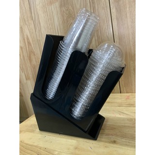 Kệ úp ly nhựa xéo.