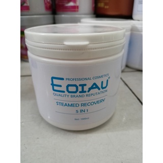 Hấp dầu phục hồi tóc eoiau 5 in 1 hũ màu trắng loại 500ml và 1000ml