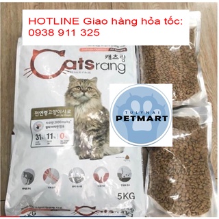 Catsrang 1kg mẫu mới - hạt khô cho mèo mọi lứa tuổi