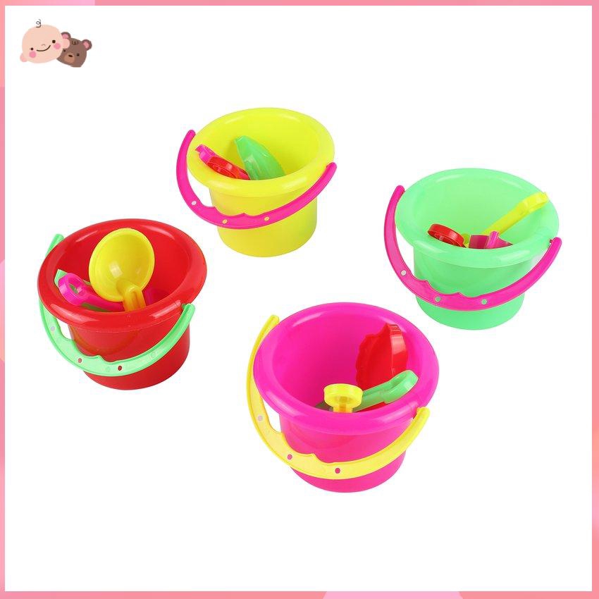 Bộ Đồ Chơi Xúc Cát Đi Biển Cho Bé 4 Món