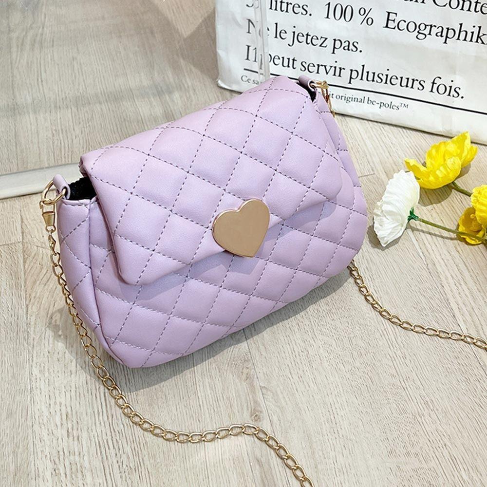 MIH Túi Xách Da PU Dây Xích Đeo Vai Thiết Kế Đơn Giản Cho Phái Nữ