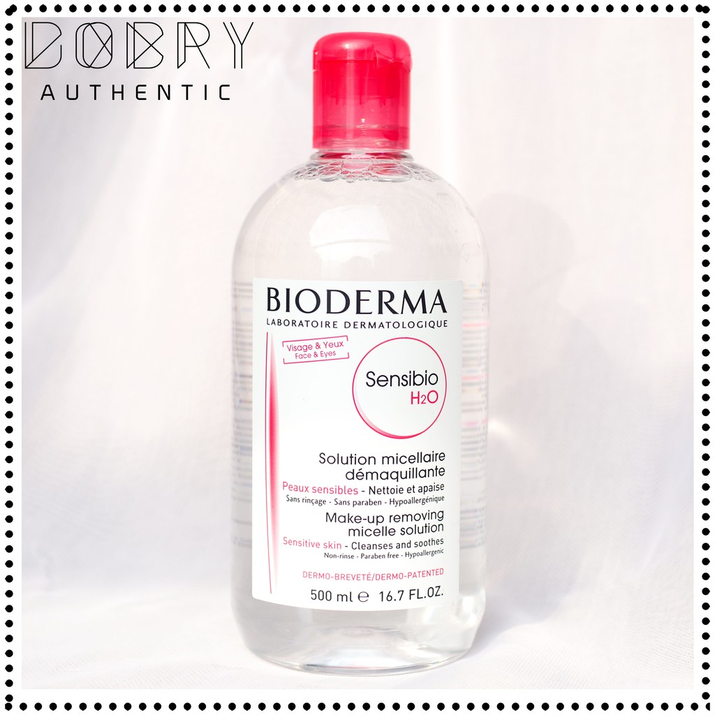 Nước Tẩy Trang Dành Cho Da Nhạy Cảm BIODERMA Sensibio H2O (500ml)