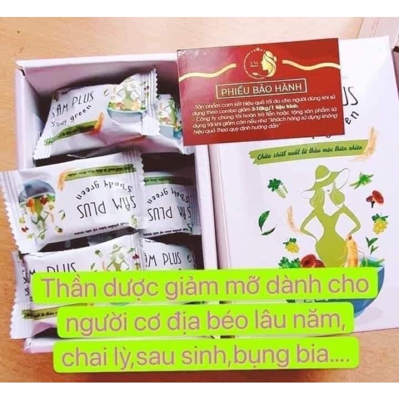 KẸO GIẢM CÂN SÂM PLUS  trải nghiệm sản phẩm