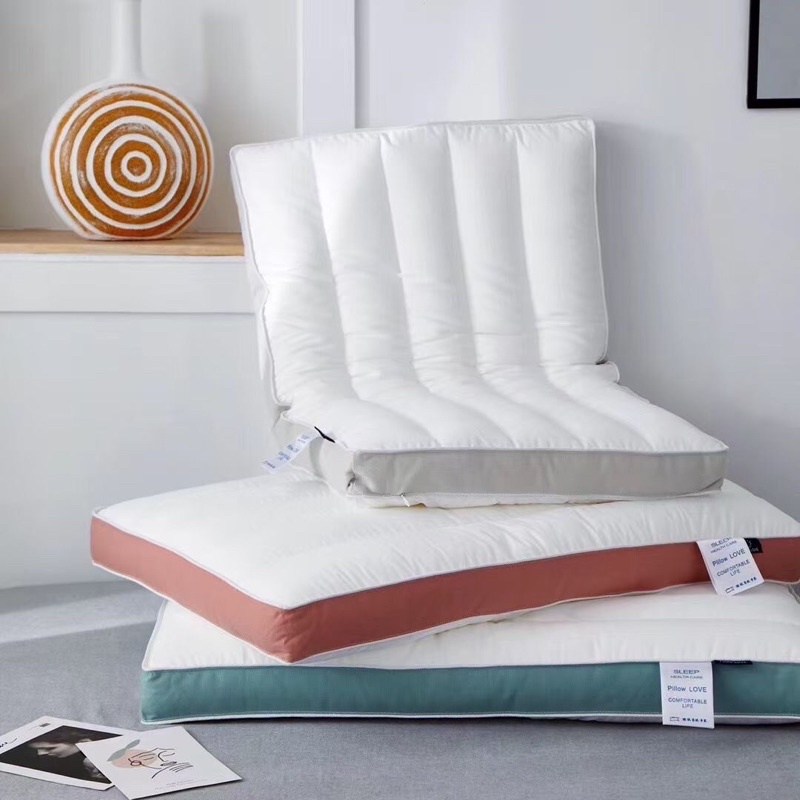 GỐI MATXA CAO CẤP GIÚP CẢI THIỆN ĐAU MỎI VAI GÁY,gối tầm thấp nặng 2,6kg 1 đôi(2 chiếc)