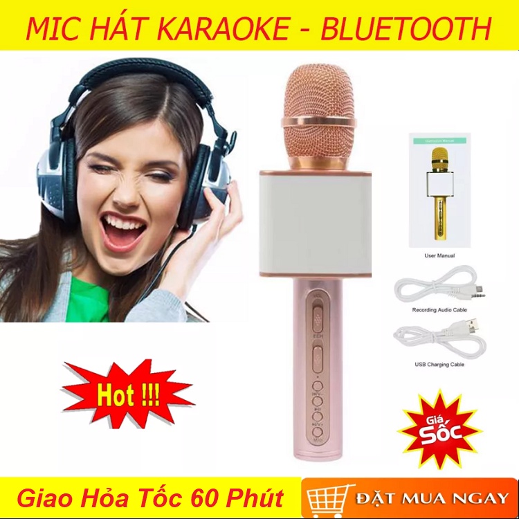 Micro YS-11 Bluetooth, Chuyên Hát Karaoke, Giải Trí - Xả Stress - Loa Hát Nghe Rất Hay - Hàng Cực Hiếm - Số Lượng Có Hạn