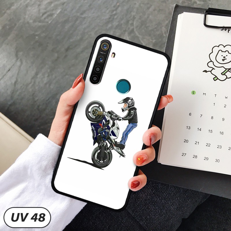 Ốp lưng Realme 5 Pro - lưng nhám viền dẻo