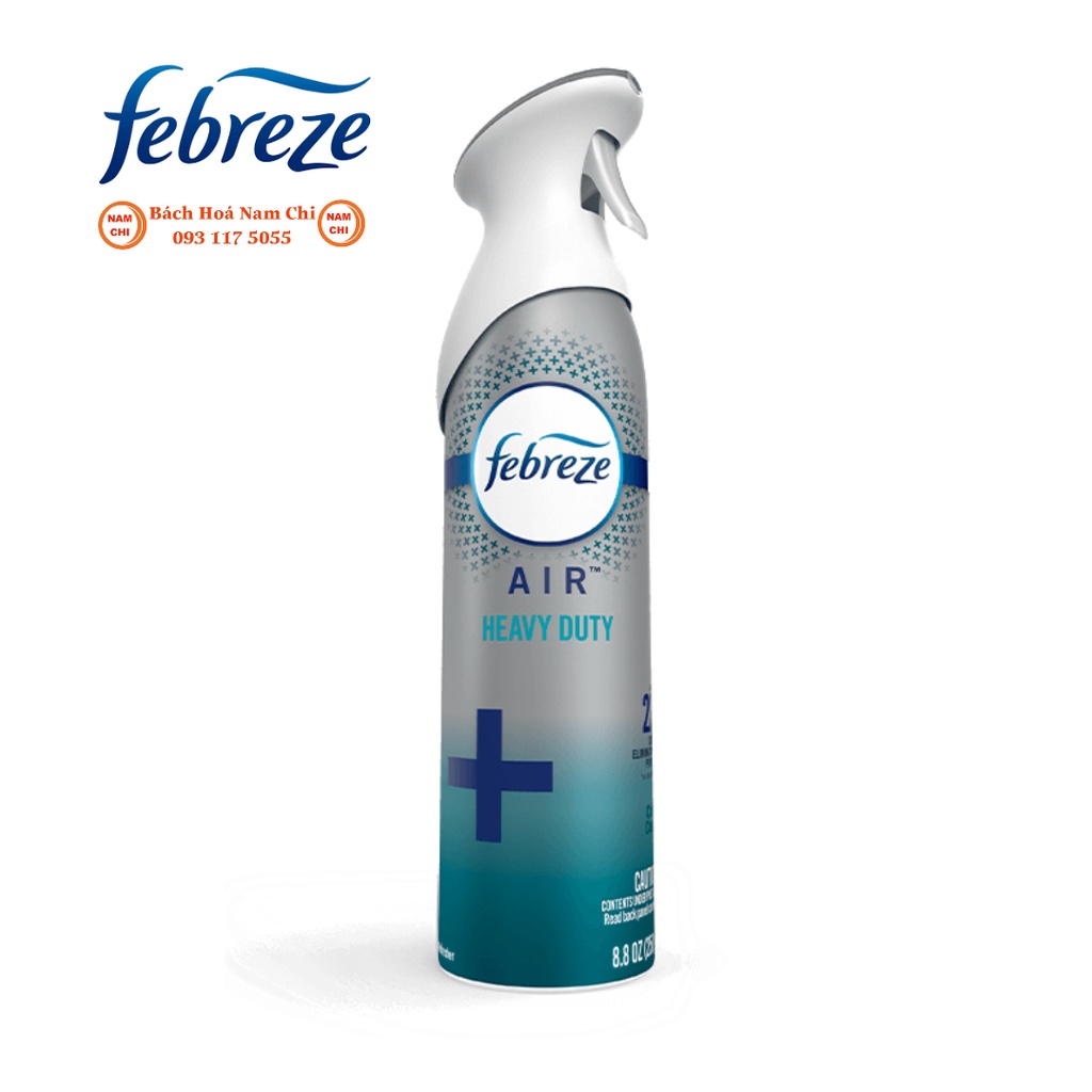 Xịt Thơm Phòng FEBREZE 250g - HEAVY DUTY 2X