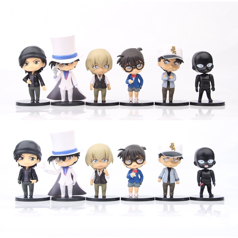 Set 6 Mô Hình Thám Tử Lừng Danh Conan