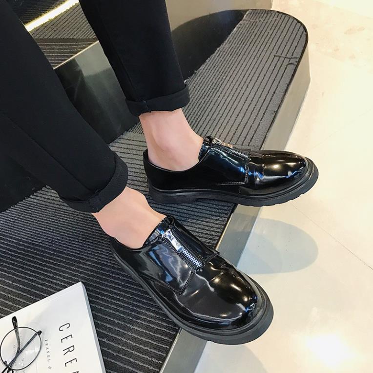 Giày Da Nam Thời Trang VIP Cao Cấp Phong cách Lịch Lãm pha chút cá tính phong cách Hàn Quốc -GD6 vip