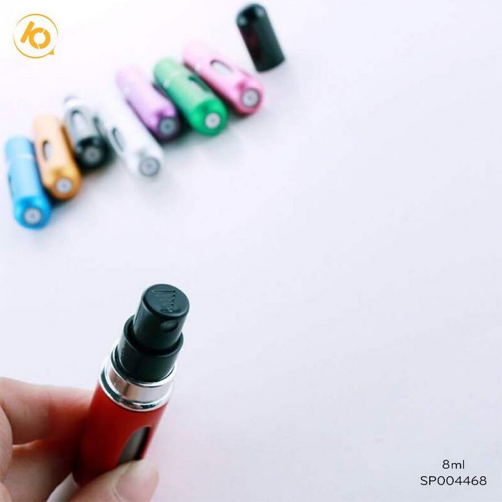 Lọ chiết nước hoa tự động thủy tinh bọc 2 lớp nhôm 8ml - SP004468 | BigBuy360 - bigbuy360.vn