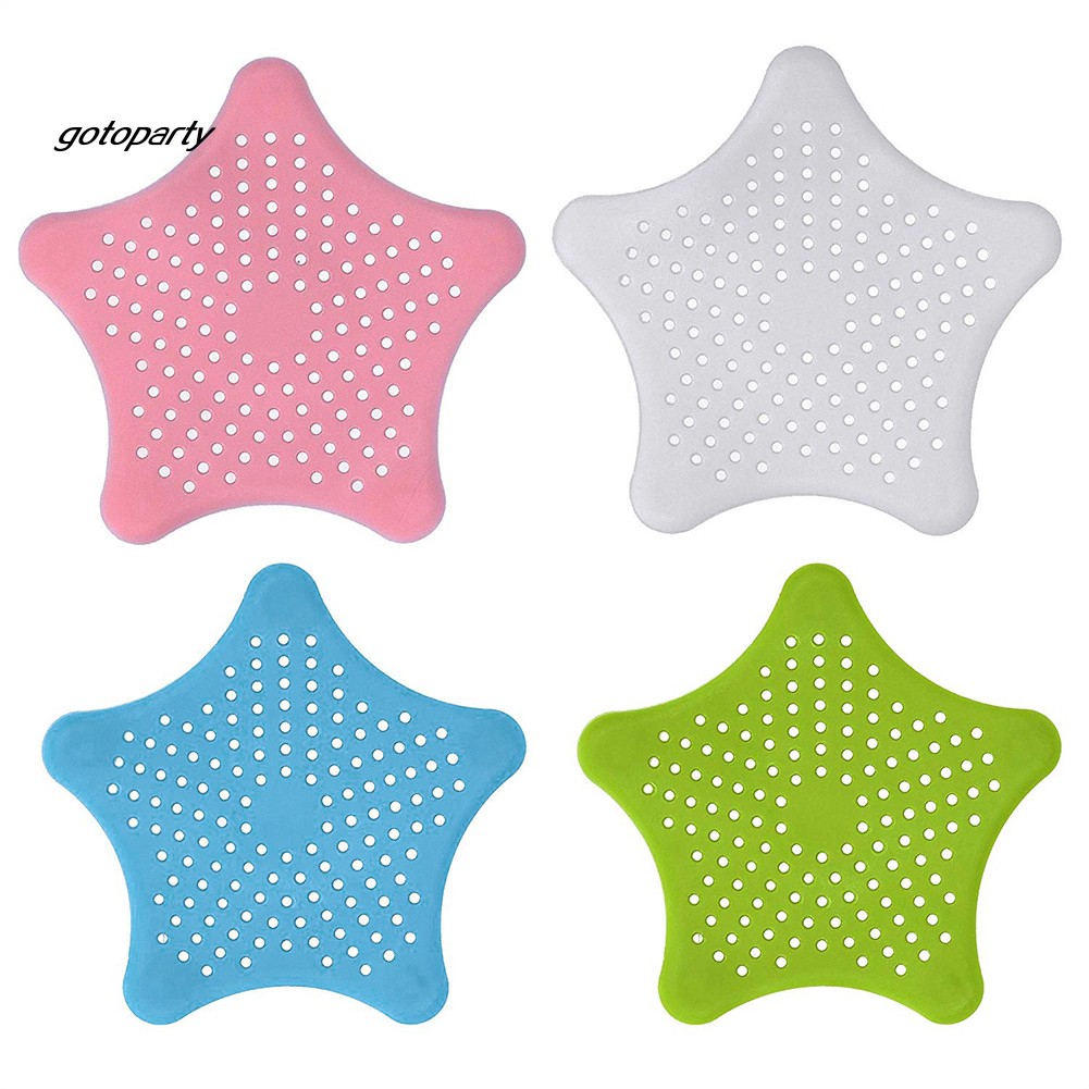 GOTO Five-Pointed Star Kitchen Shower Anti-Clogging Floor Drain Filter Sink Strainer