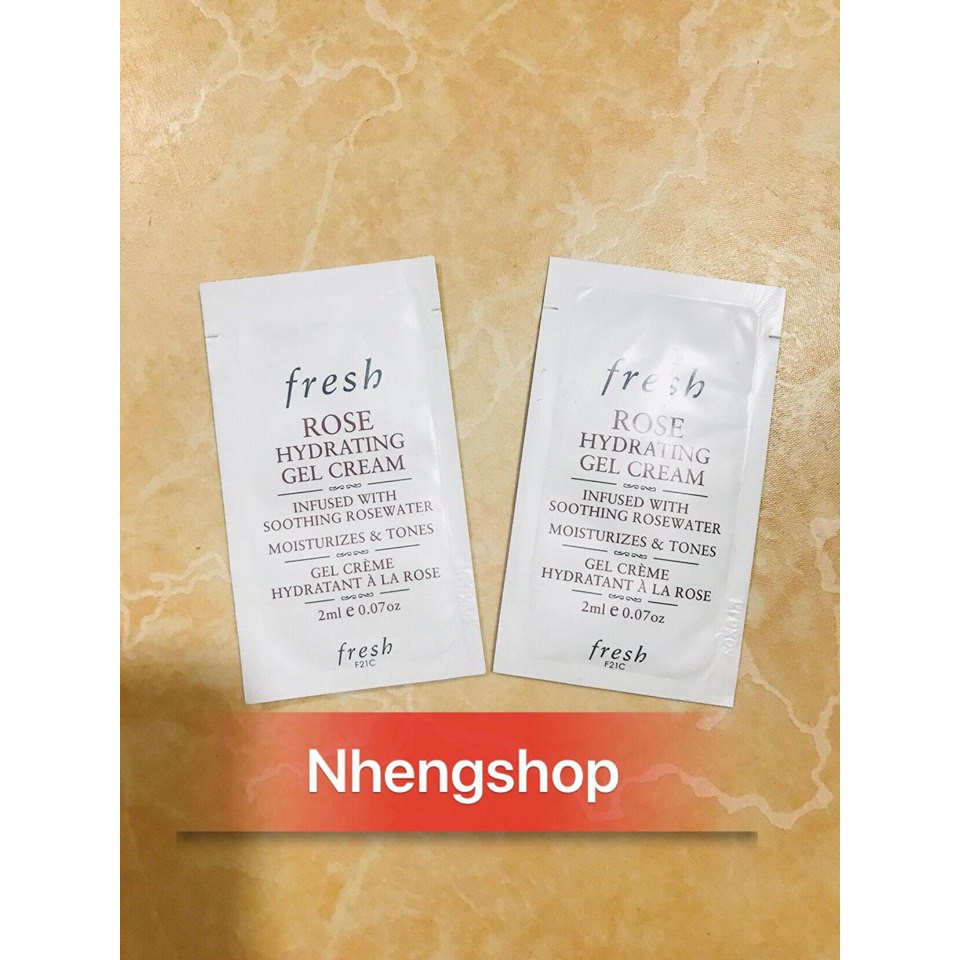 Kem dưỡng ẩm Fresh Rose Deep Hydration Face Cream và fresh lotus youth preserve moisturizer