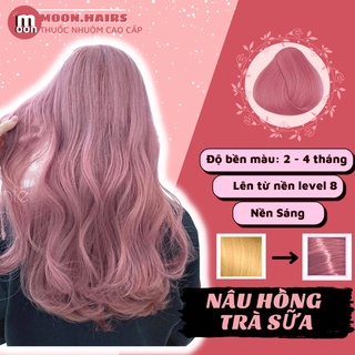 Thuốc nhuộm tóc HỒNG TRÀ SỮA | HỒNG KHÓI
