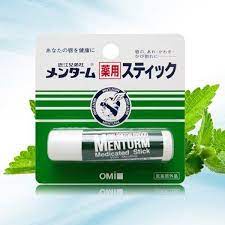 Son dưỡng môi Omi Menturm 4g chống môi khô nứt nẻ nội địa Nhật