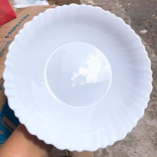 Dĩa thuỷ tinh luminarc 20cm hàng khuyến mãi compho