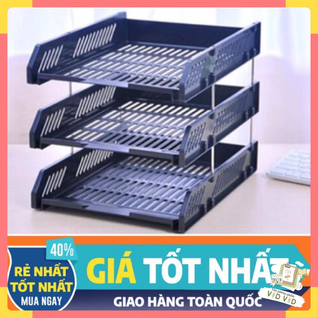 Giá Để Tài Liệu 3 Tầng Bằng Nhựa Cứng Cao Cấp TCT, Comix- Giúp Bạn Dễ Dàng Quan Sát Và Phân Loại Tài Liệu.