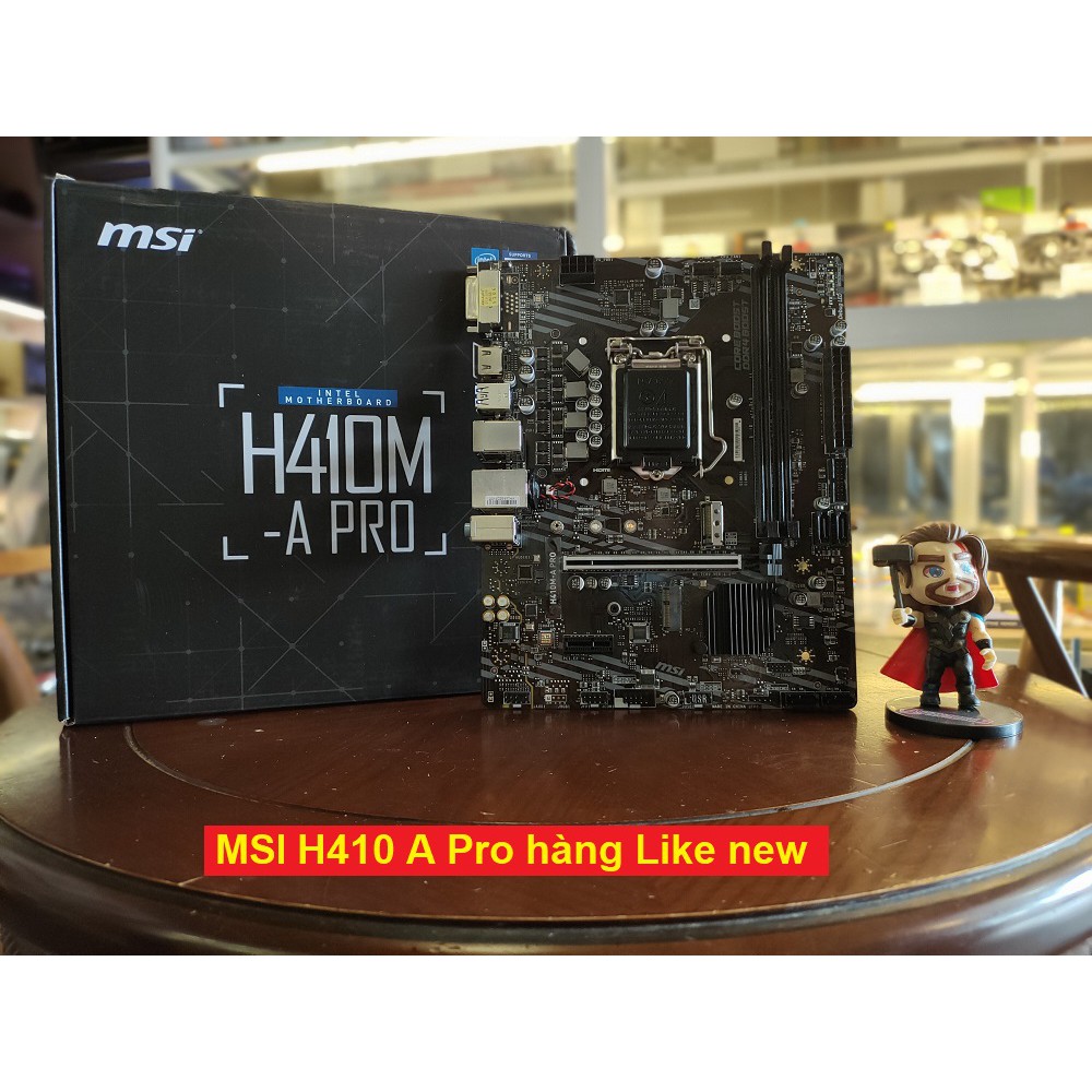 Bo mạch chủ Main MSI H410M - A PRO có HDMI & M.2 hàng cũ