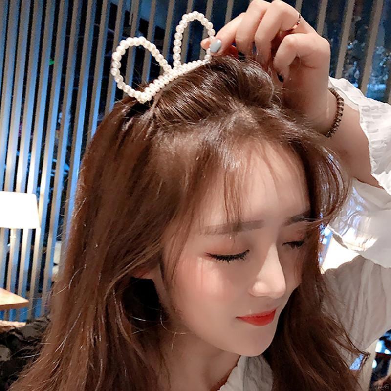 Kẹp tóc nữ đính ngọc thời trang Hàn Quốc xinh xắn