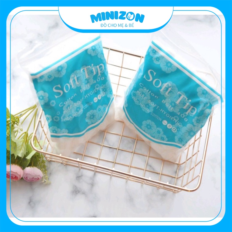 Bông gòn viên tròn Soft Tip - Bông Gòn Đút Tai Cho Mẹ Sau Sinh