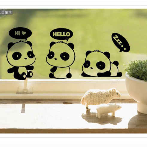 Decal dễ thương dán ổ điện 10*13cm - Hình dán tường trang trí Molangshop | BigBuy360 - bigbuy360.vn